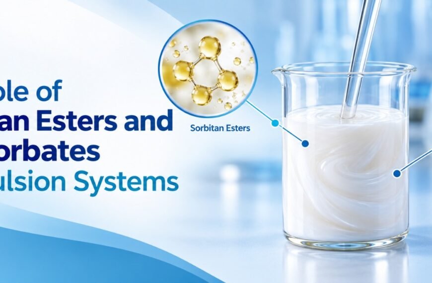 The Role of Sorbitan Esters and Polysorbates in Emulsion Systems